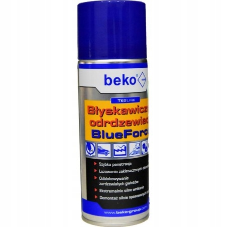 

Odrdzewiacz błyskawiczny BlueForce Beko 400ml
