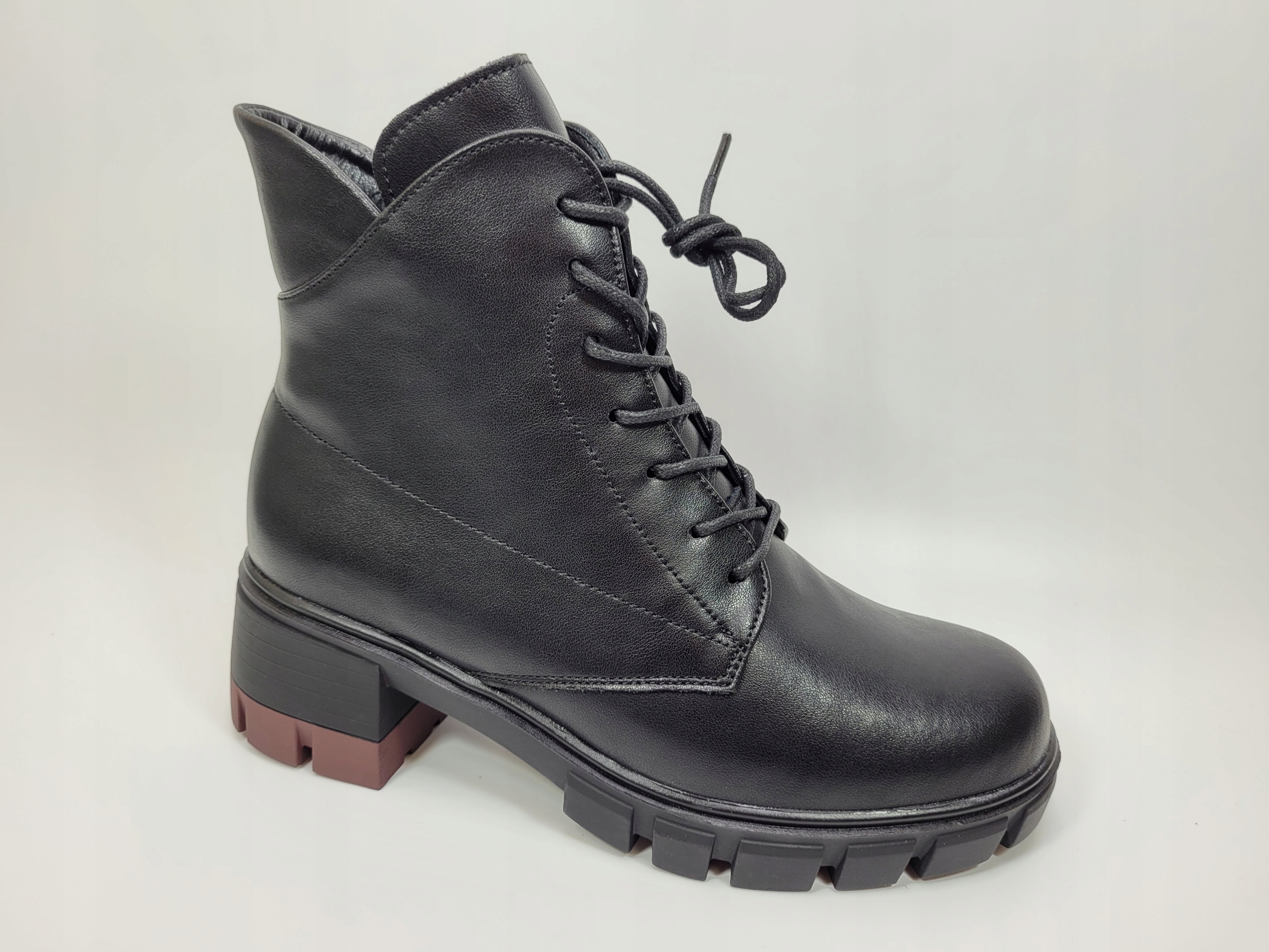 Botki na klocku FILIPPO DBT4733 Czarne 40