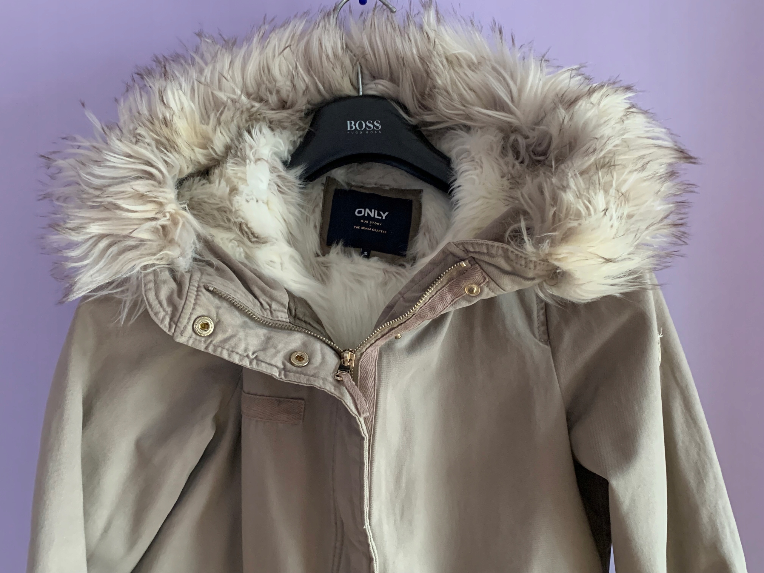 ONLY ŚLICZNA KURTKA FUTERKO S IDEAŁ !! Marka Only