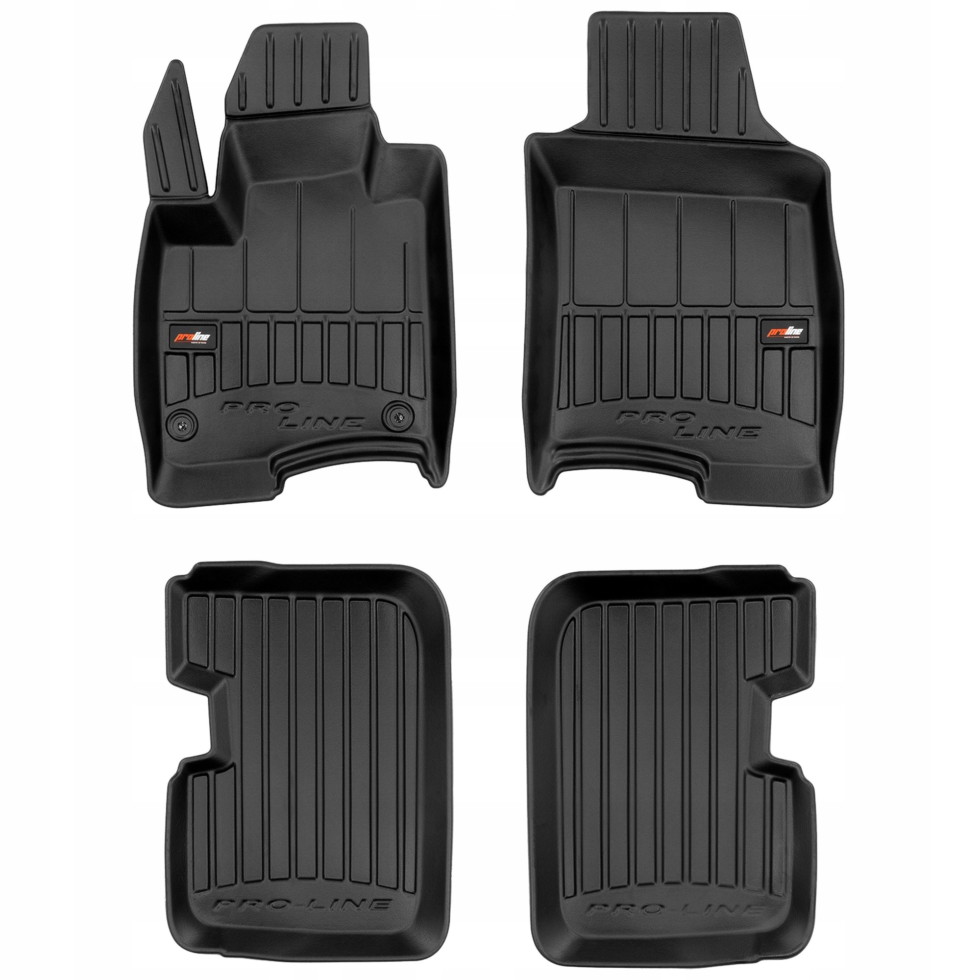 3D gumové koberce Fiat Panda III od roku 2011