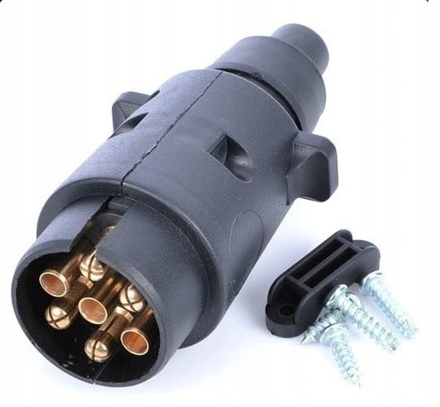 WTYCZKA DO GNIAZDA ELEK. HAK 7-BIEGUNOWA PLASTIK