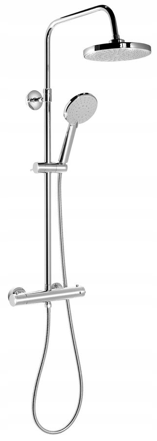 Liga sprchový stĺp s termostatickou batériou, chróm (SL533) /ka/