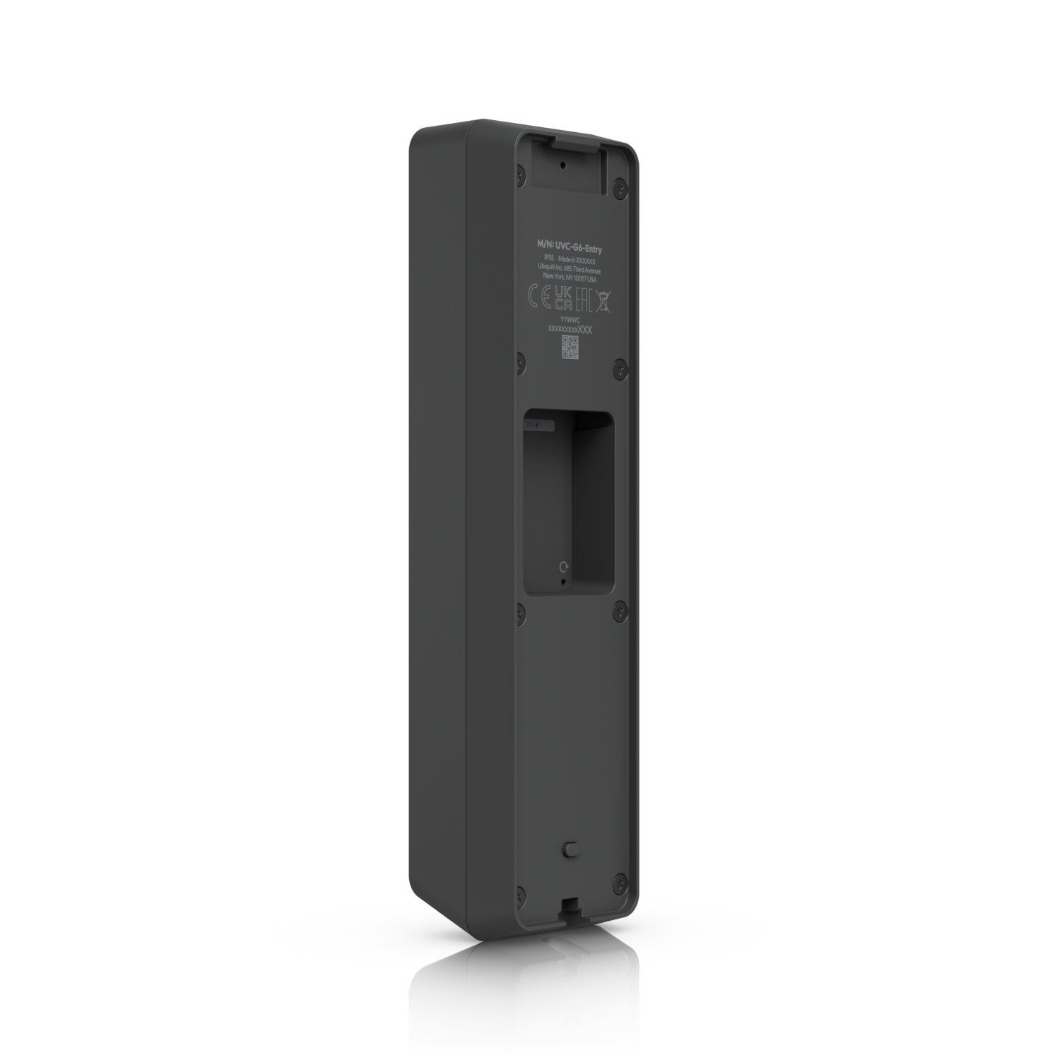 Ubiquiti UVC-G6-Entry All-weather, PoE+ Doorbell with enhanced AI detections, two-way audio, a secondary package camera, and integrated Access Reader capabilities — 13