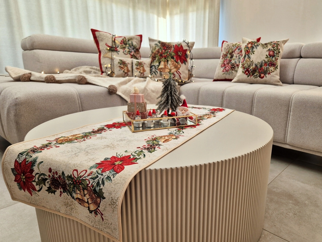 Běhoun se zvonky 40x100 cm 1315