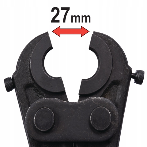 PRASKA ZACISKARKA DO RUR PEX AL PERT 3 MATRYCE TH YATO 16-26 mm YT-21750 Minimalna średnica szczęk 16 mm
