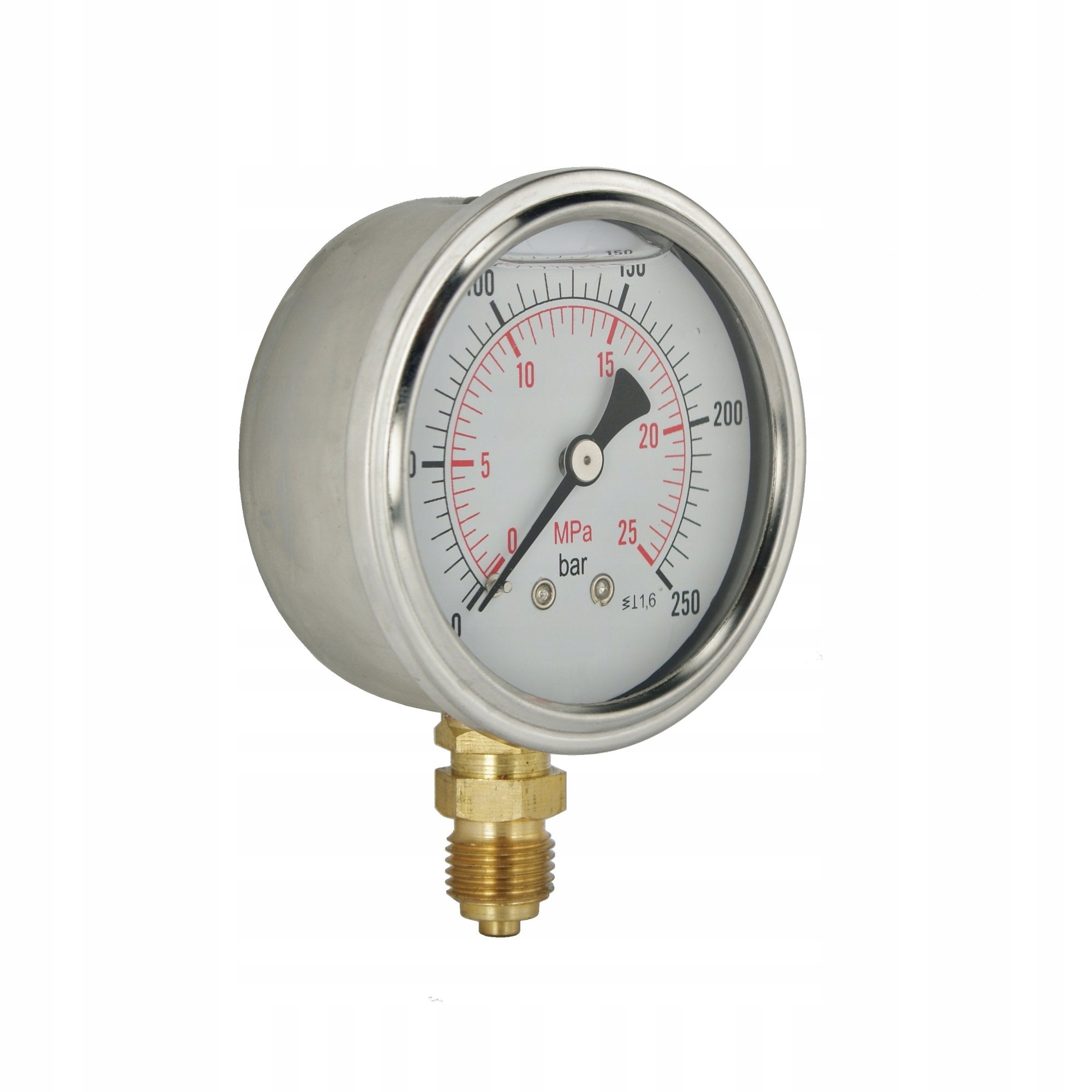 

Manometr Hydrauliczny Zegar 63mm 0-400 Bar 1/4