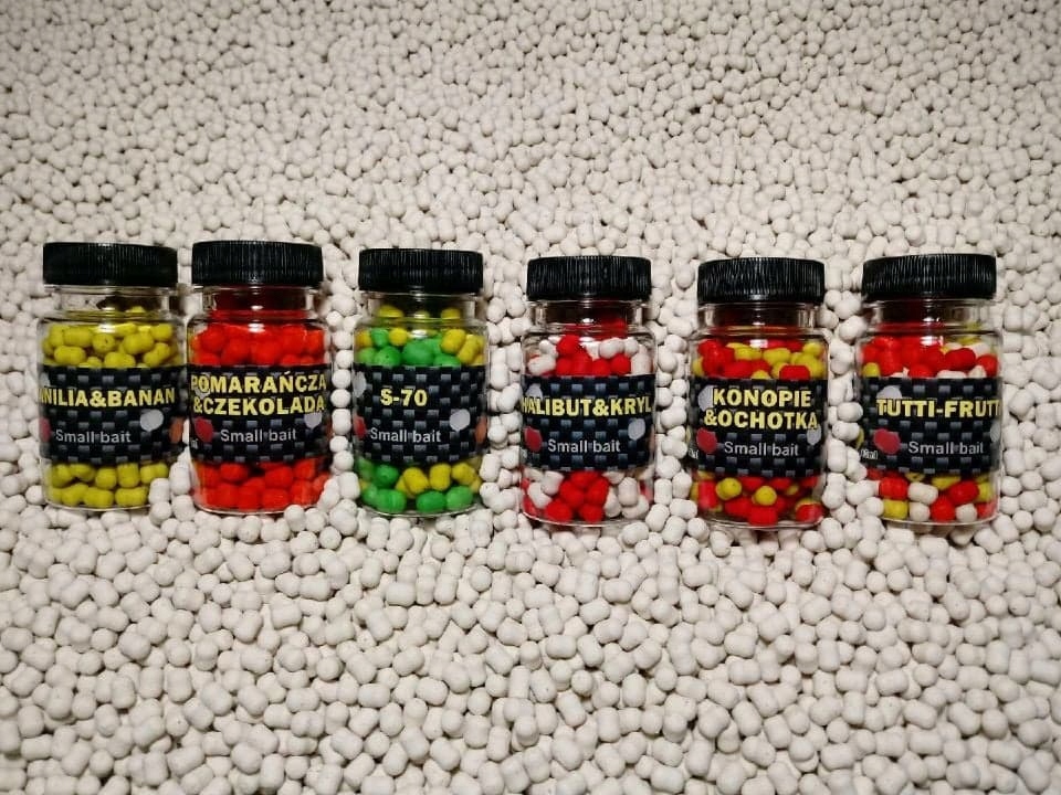Dumbells Small Bait 4mm McKarp - Konopie-Ochotka Marka McKarp