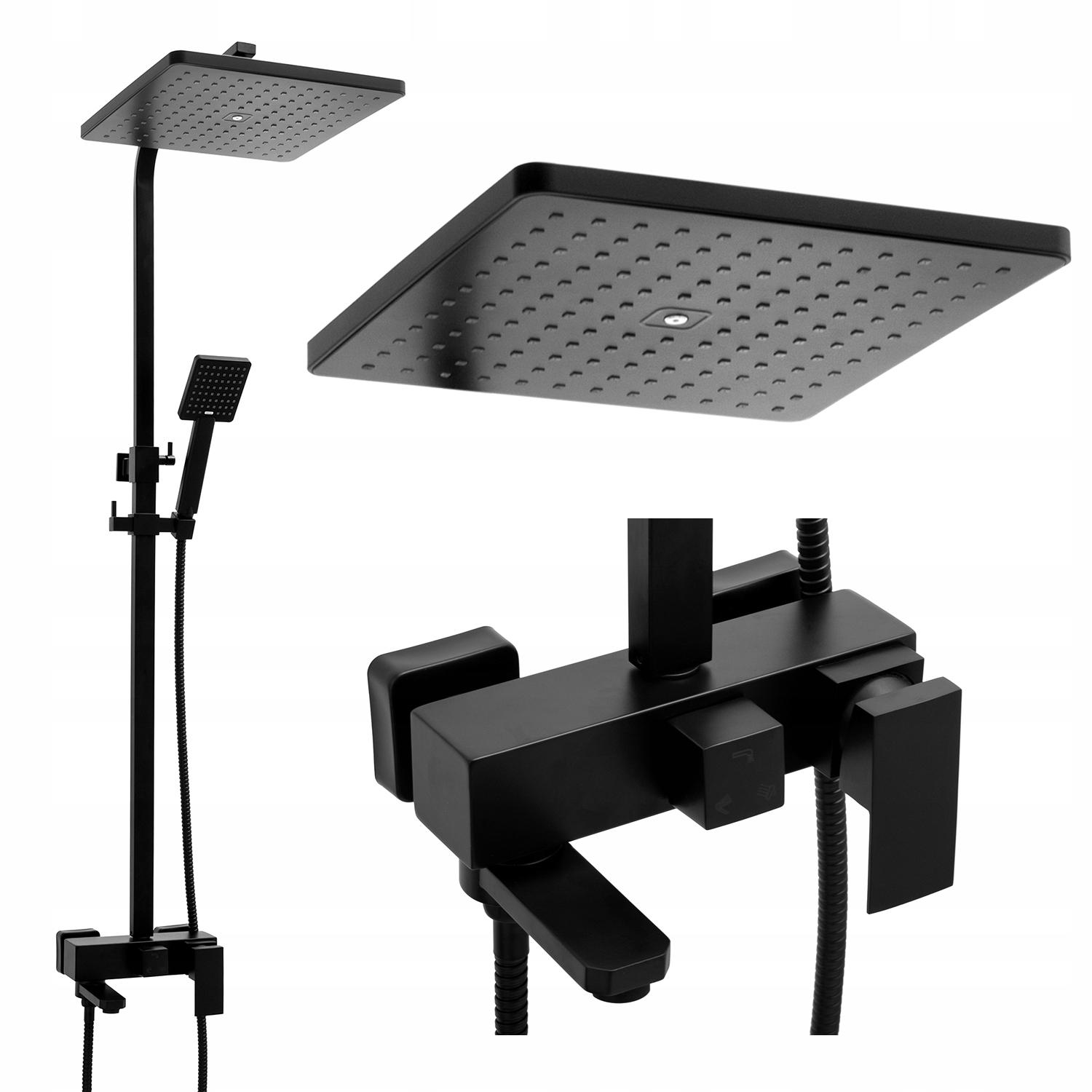 

Zestaw prysznicowy bateria panel deszczownica