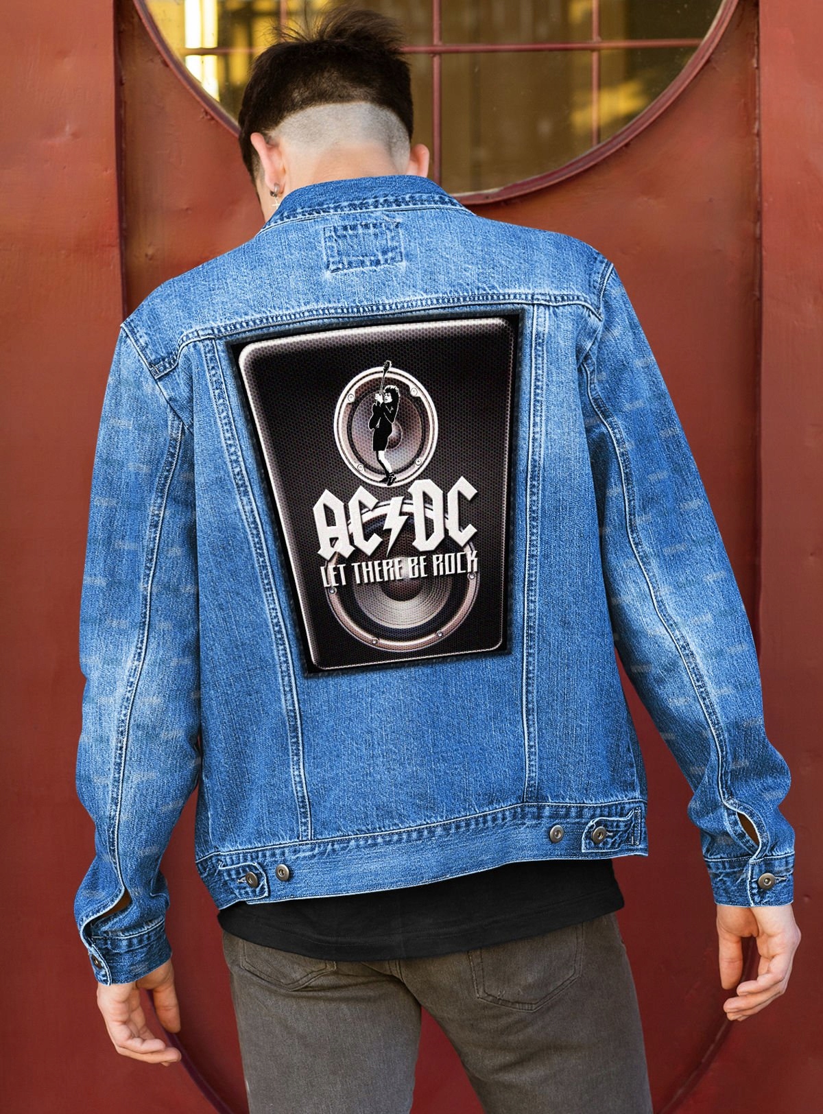 Ekran AC DC Mega Naszywka Rodzaj gadżetu muzyczny