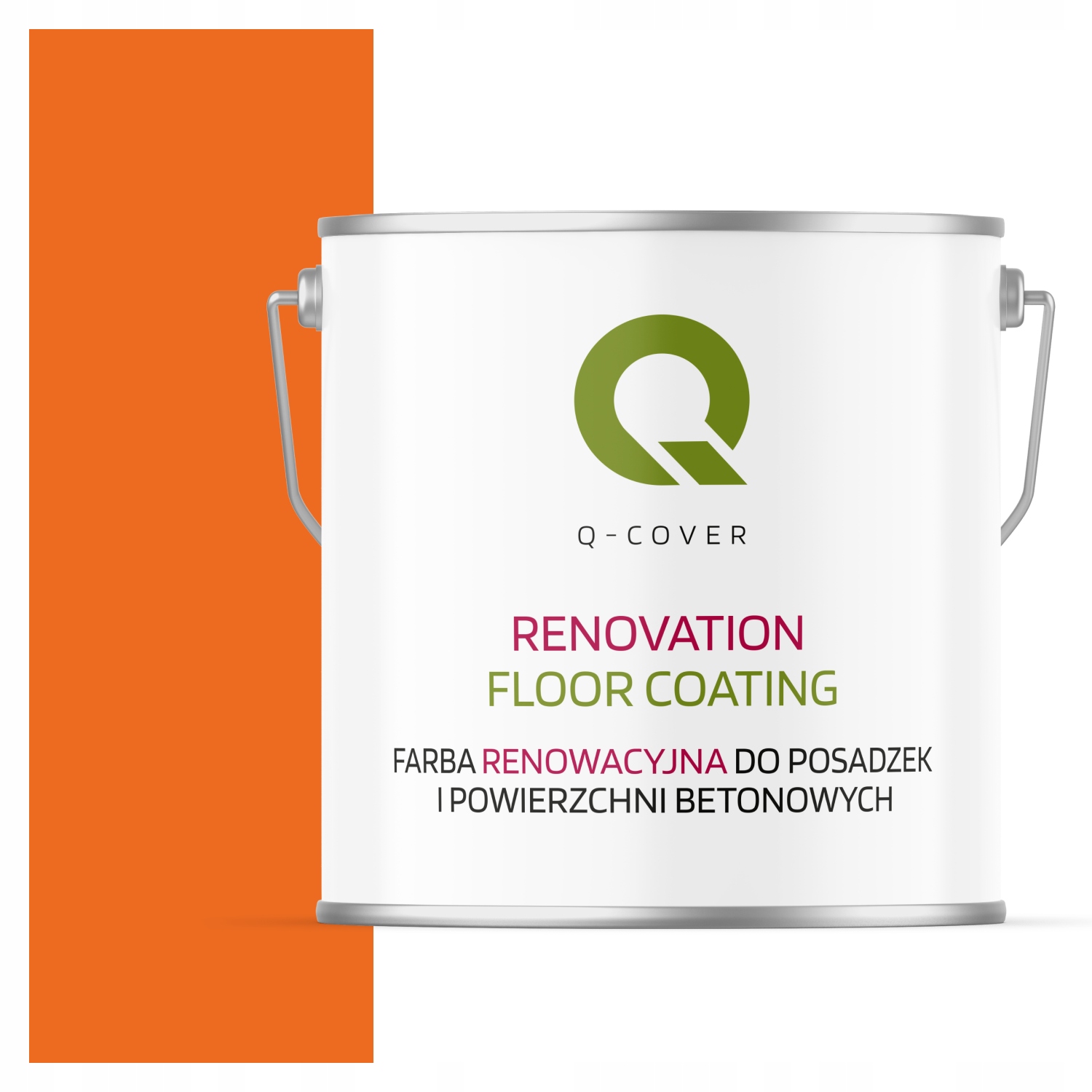 Farba Na Renováciu Betónových Podláh Svetlo Oranžová Ral 2008 Saténová 5 L