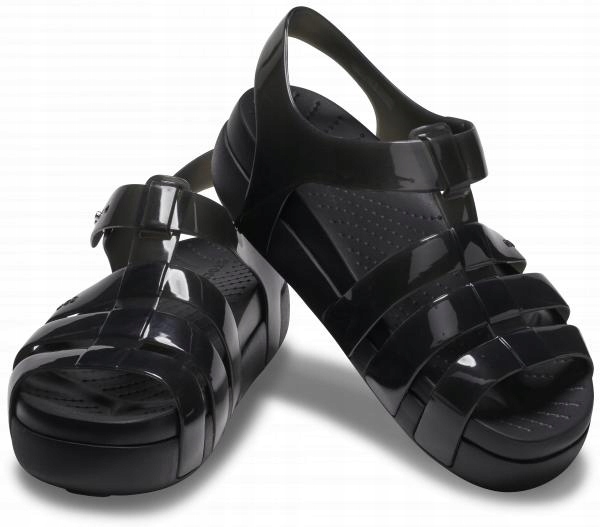 Sandały Buty Damskie Crocs Splash Glossy 37-38