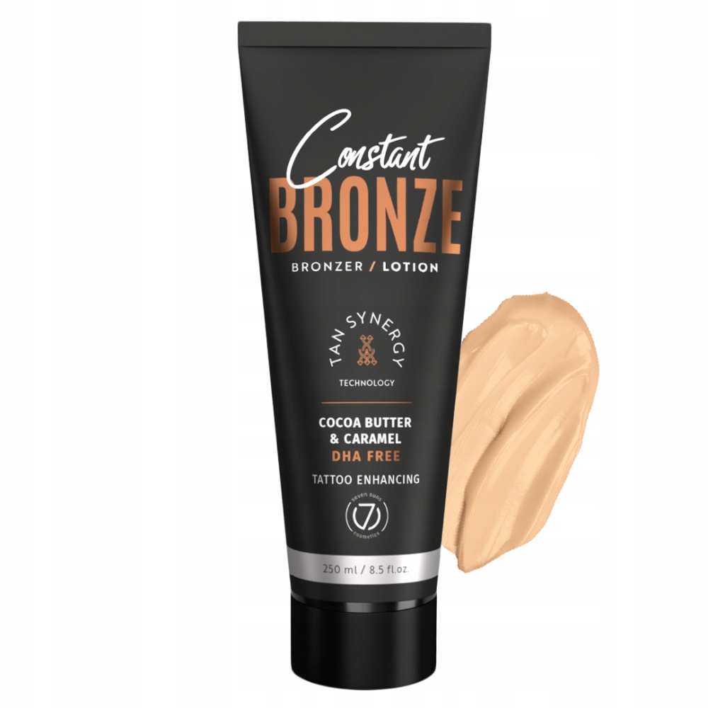 7suns Constant Bronze Bronzer Lotion Cocoa Butter 3 Saszetki Gratis!