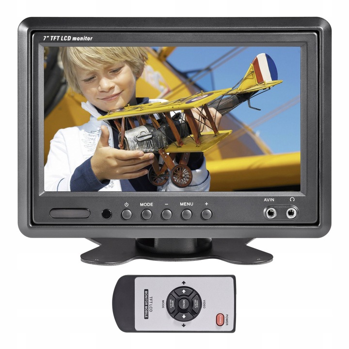 Automobilový monitor Renkforce T-701B 7"