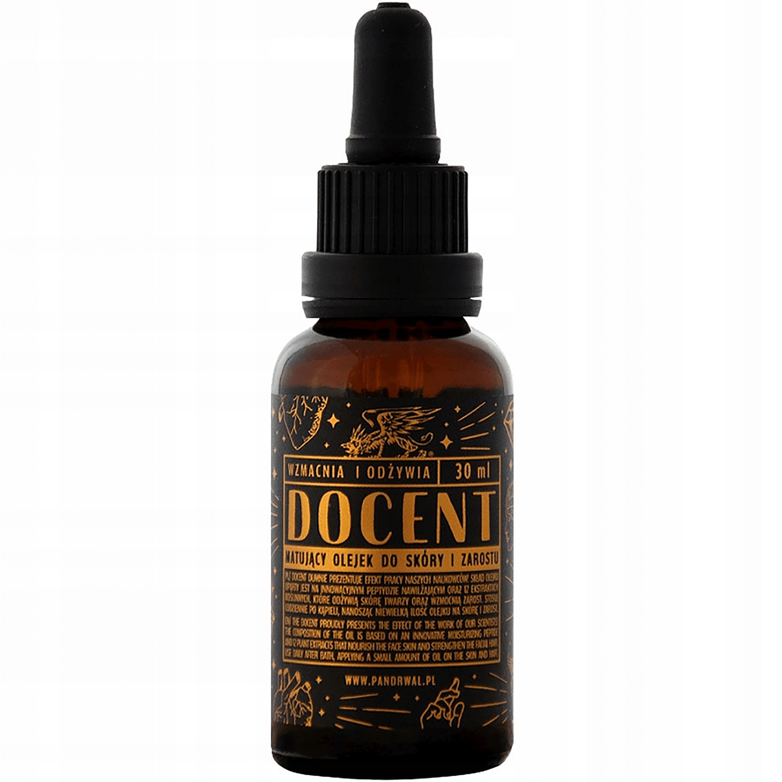 Docent Matující olej na vousy Pan Drwal 30 ml