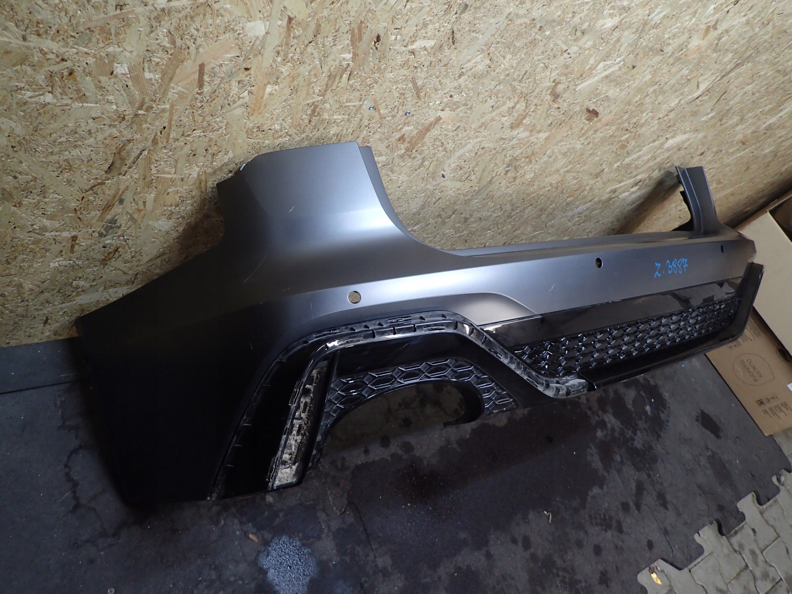 bumper rear part AUDI RS6 RS 6 C8 4K8807511J