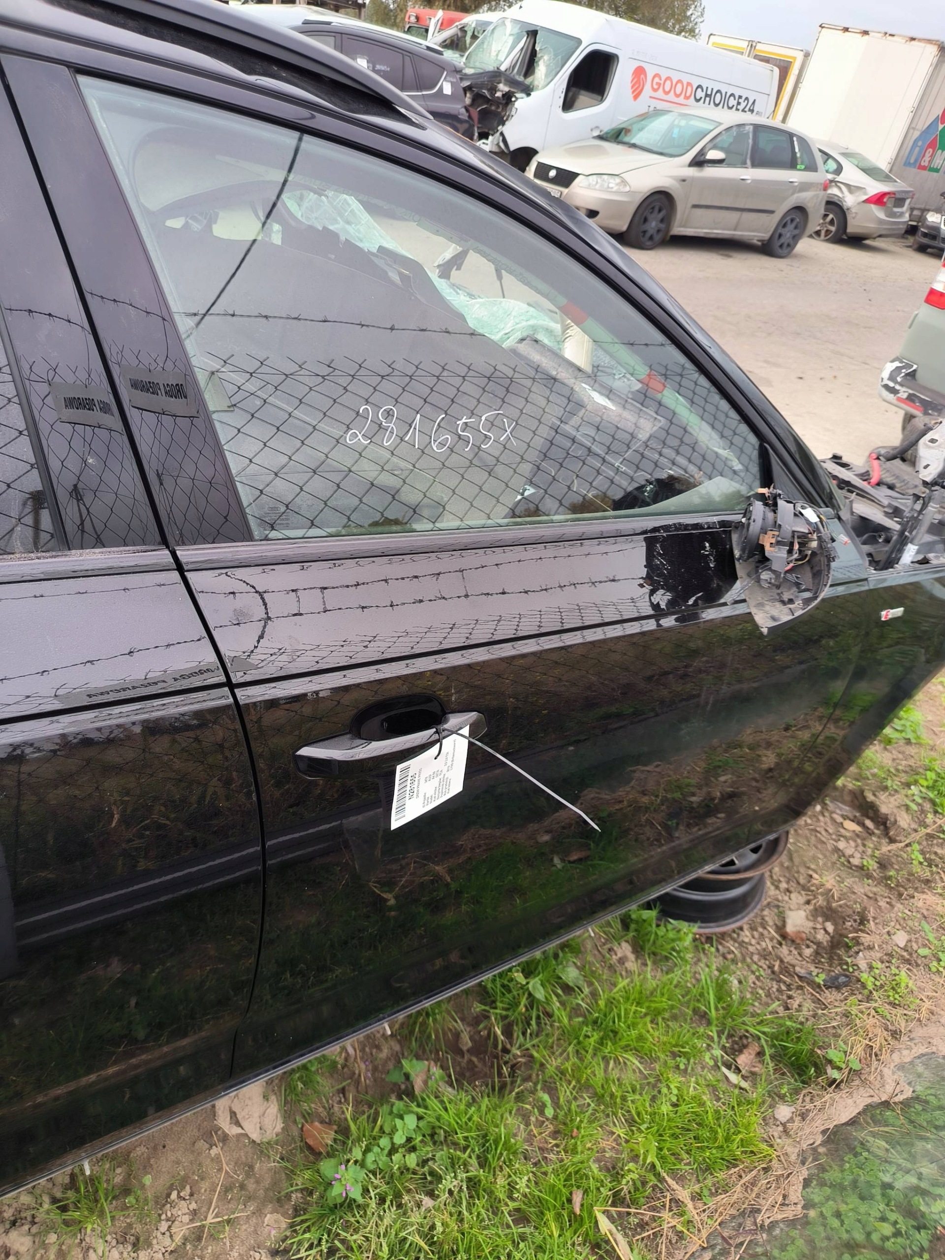 tür rechts vorne LY9B AUDI A4 B9