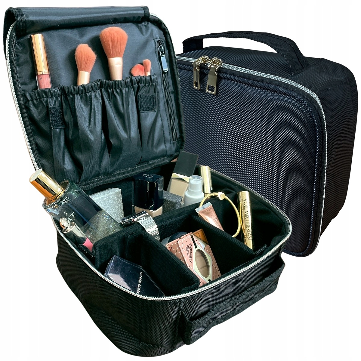

Kosmetyczka Kuferek Organizer Kosmetyki Etui XXL