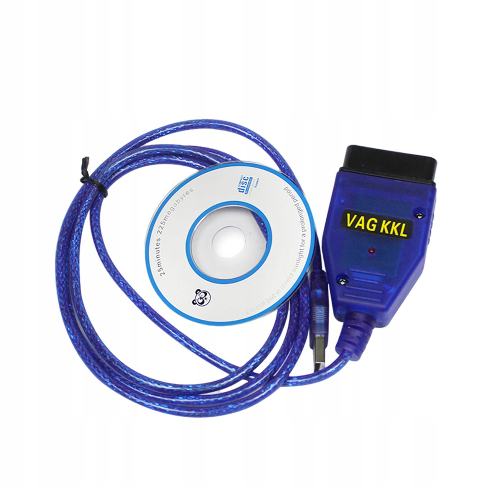 Vag409. 1 KKL VAGCOM OBD2 CH340 чіп сканер кабелю U