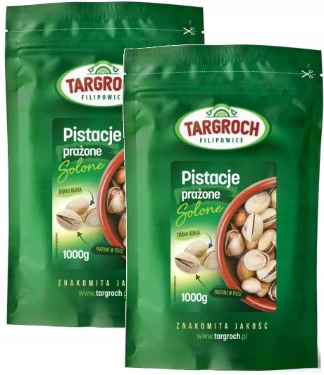 2x Targroch Pistacje prażono-solone 1 kg