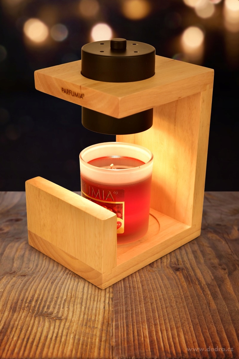 Dedra 2v1 aromalampa el. nahřívač vonných svící a vosků Parfumia, el. reg