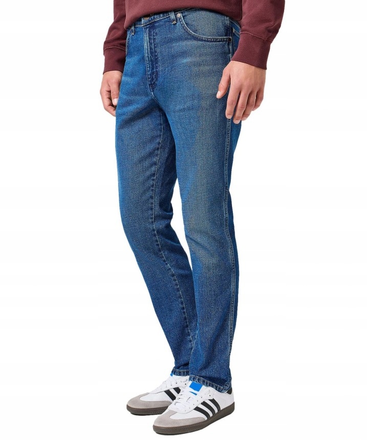 Pánské džíny Wrangler River 881 112356835 Sundown Blue W33 L34 Zúžené