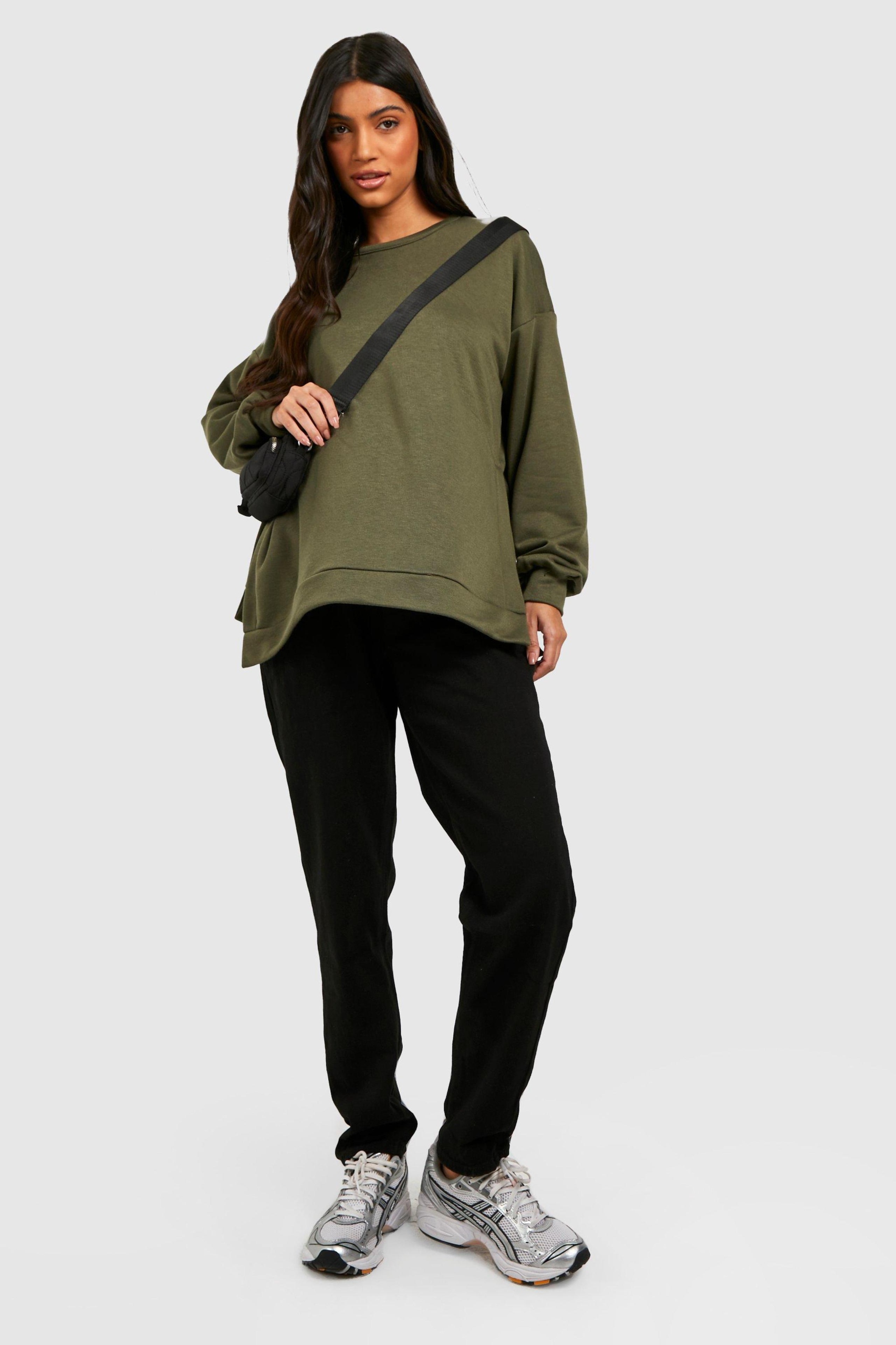 BOOHOO ciążowe czarne spodnie jeansowe 44 Płeć kobieta