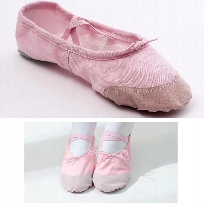 Baletki Balerinki do Tańca Balet Kolory r.24 Róż Kod producenta R_24