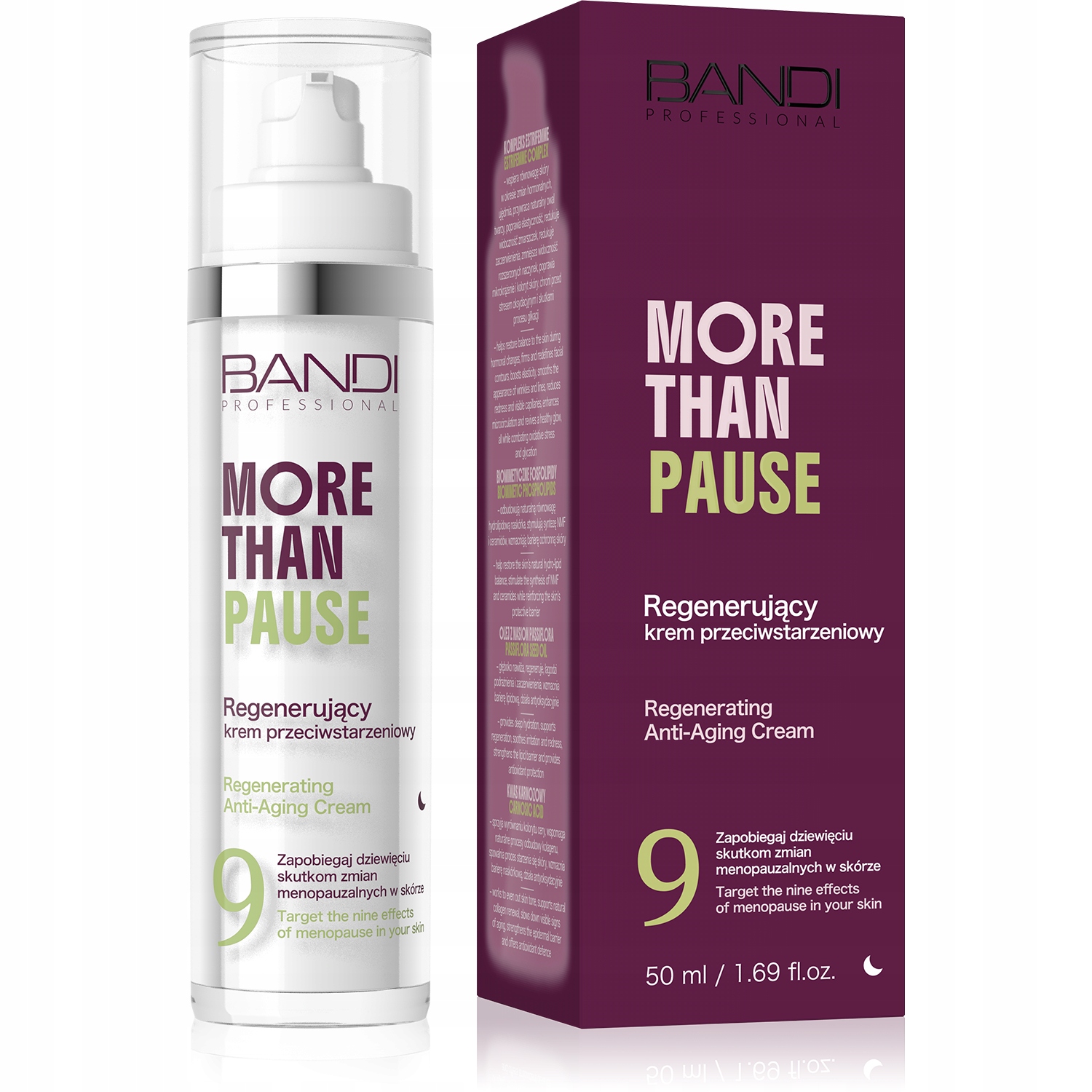 Bandi More Than Pause Regenerační krém proti stárnutí pleti 50 ml