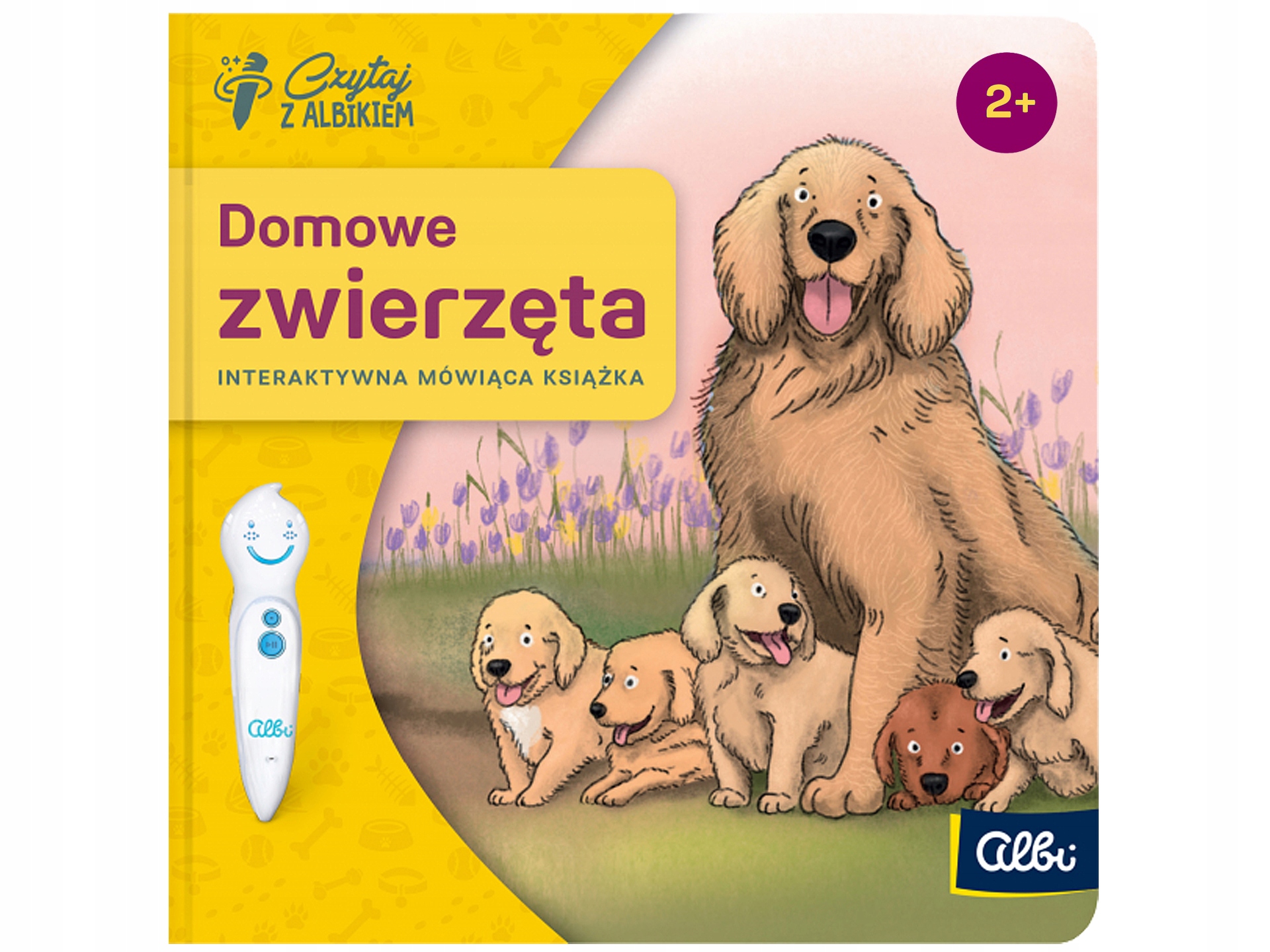 CZYTAJ z ALBIKIEM Mówiąca KSIĄŻKA DOMOWE ZWIERZĘTA Mini Książeczka ALBIK 2+ Wydawnictwo Albi