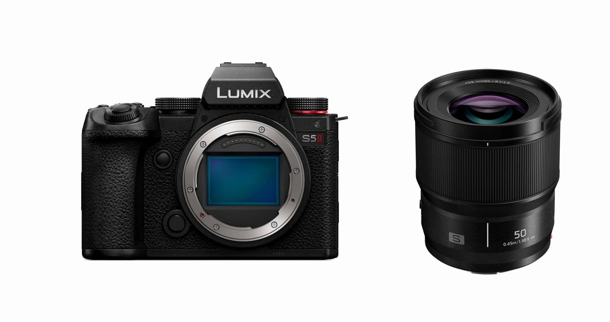 Panasonic Lumix DC-S5 II DC-S5M2 objektiv S-S50E 50 mm