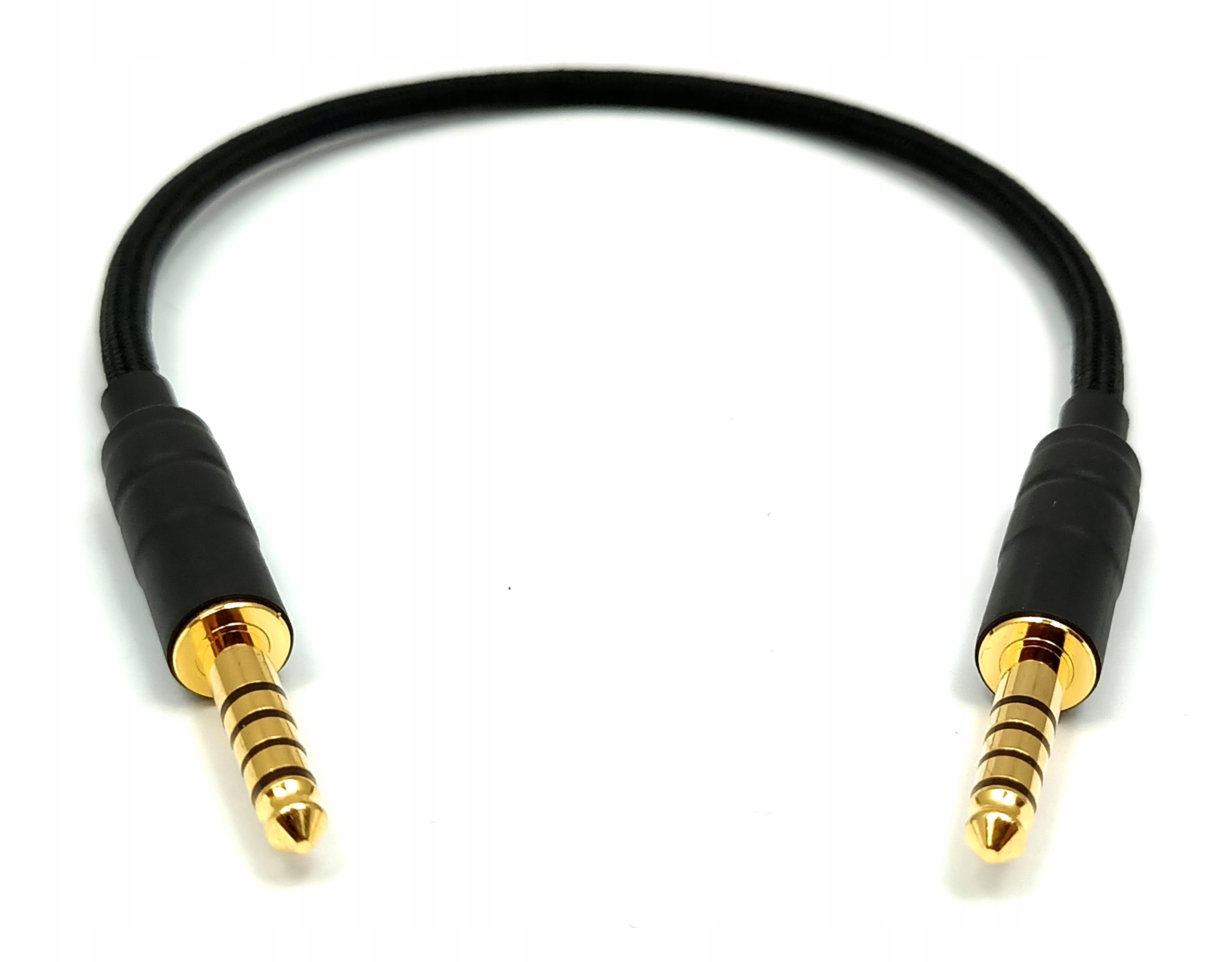 Vyvážený Adaptér 4,4 mm 4,4 mm měď Up-ofc 20 cm barevné opletení 20 cm