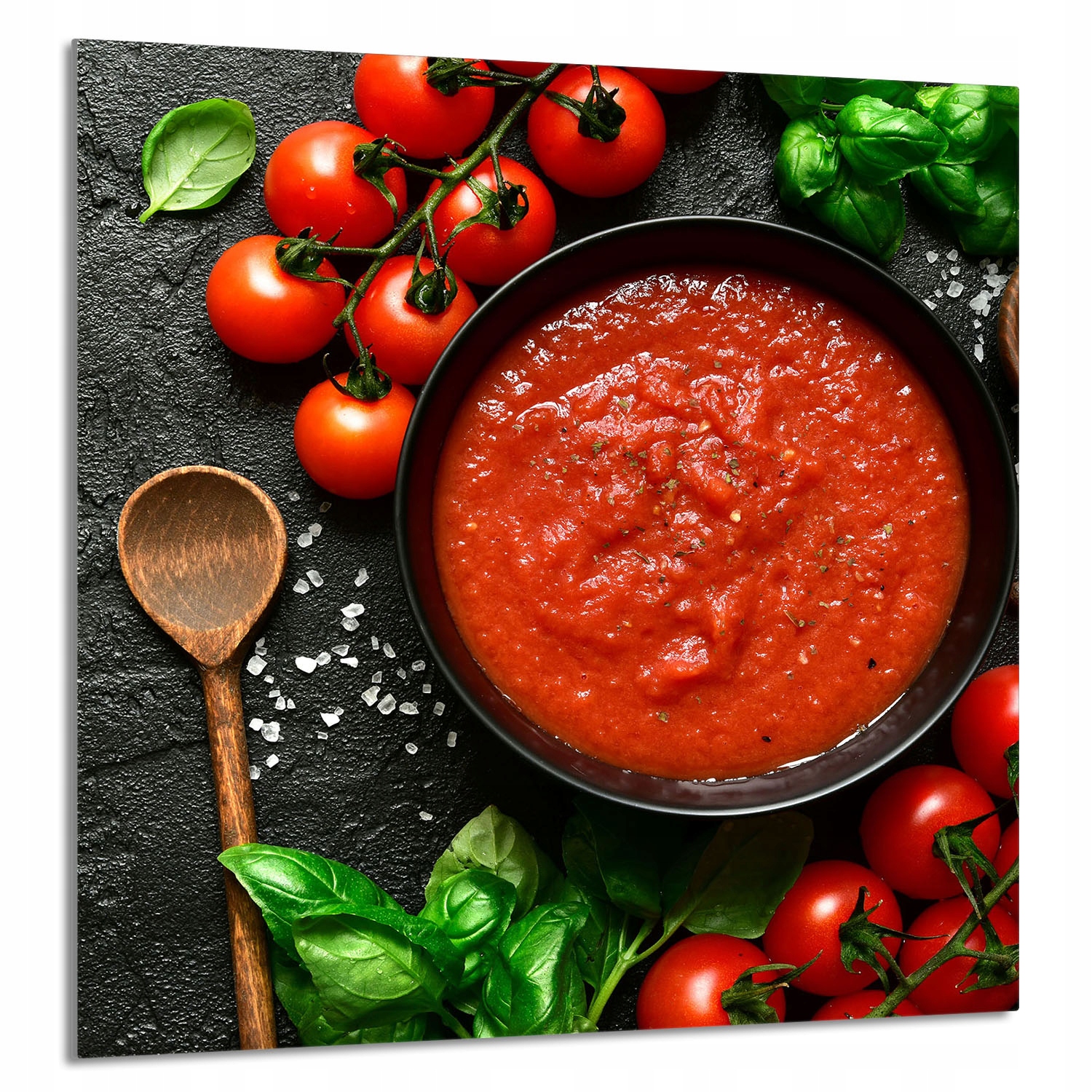 Skleněný Panel Do Kuchyně 60x65 Jídlo Tvrzené Sklo