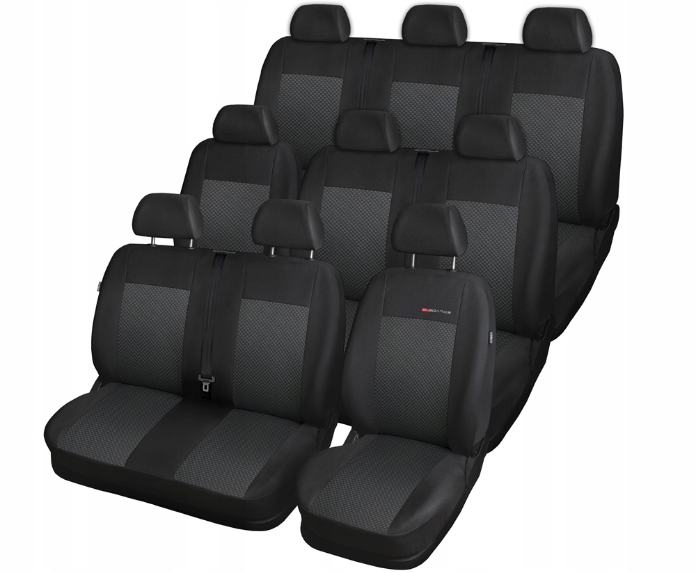 Pokrowce na miarę do Renault Trafic II 9os. 01-14