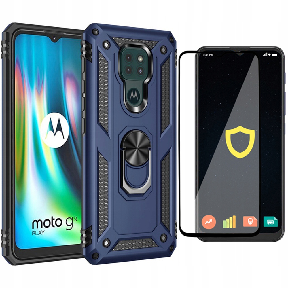 

Etui Pancerne Ring Nx Do Moto E7 Plus Szkło
