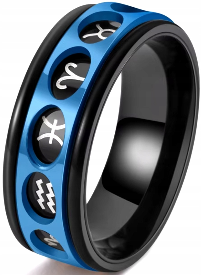 Prstýnek Znamení zvěrokruhu Anxiety Ring pro Zodiac