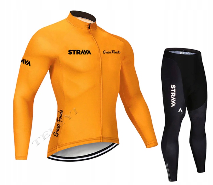 STRÓJ ROWEROWY KOMPLET KOLARSKI DŁUGI NA ROWER