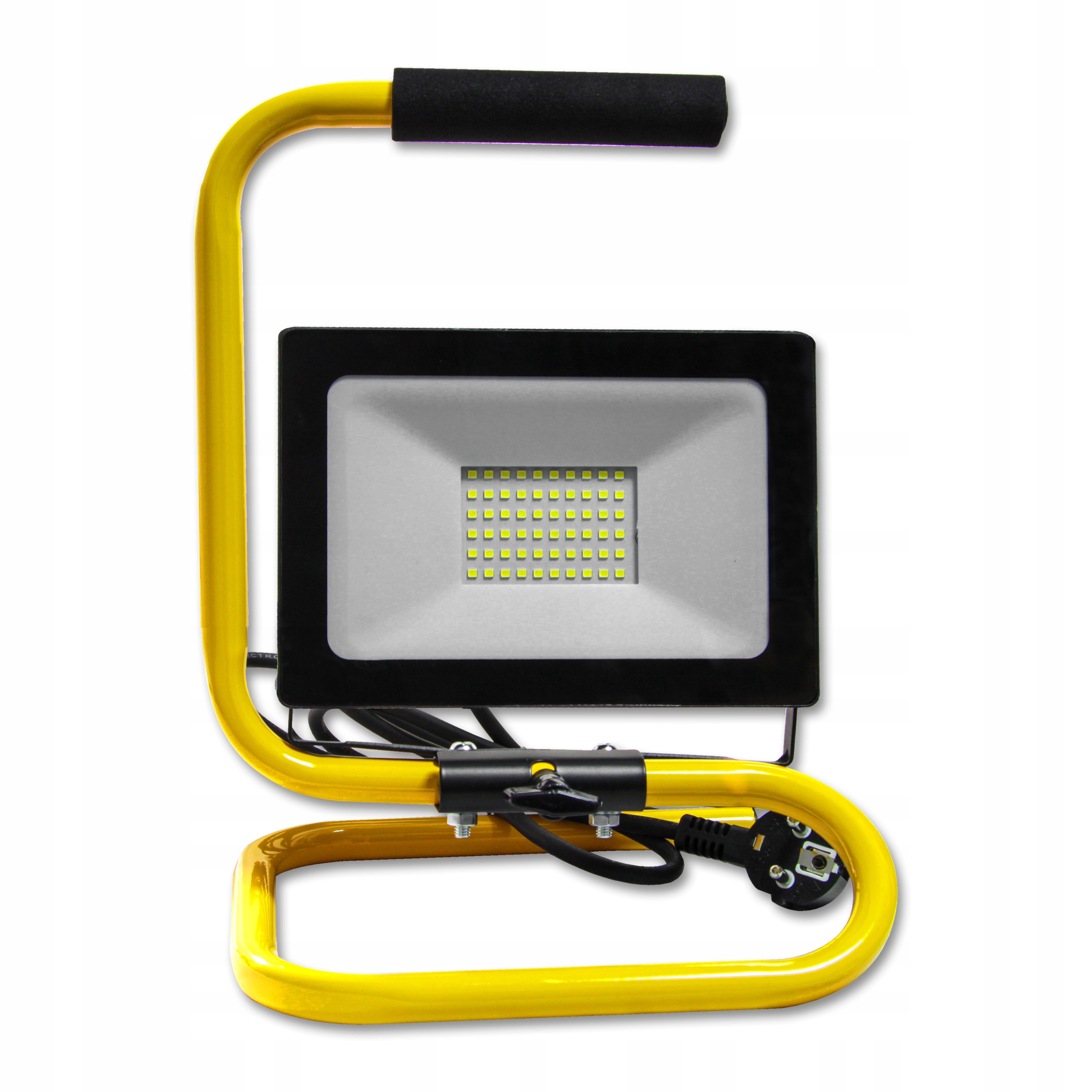 HALOGEN LED 50W roboczy NAŚWIETLACZ budowlany z rączką