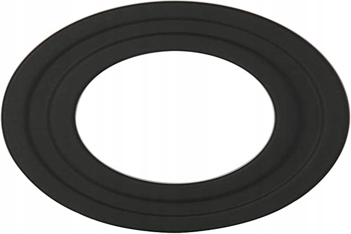 ROZETA DO RUR PIECOWYCH KAMINO FLAM CZARNA