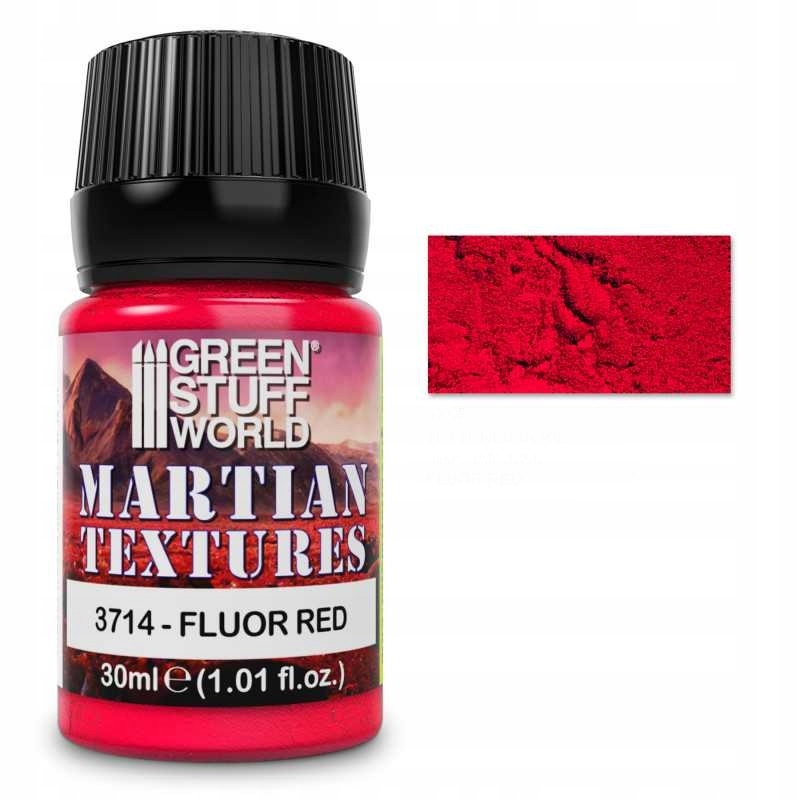 Textured Paint Martian Fluor Red 30ml
