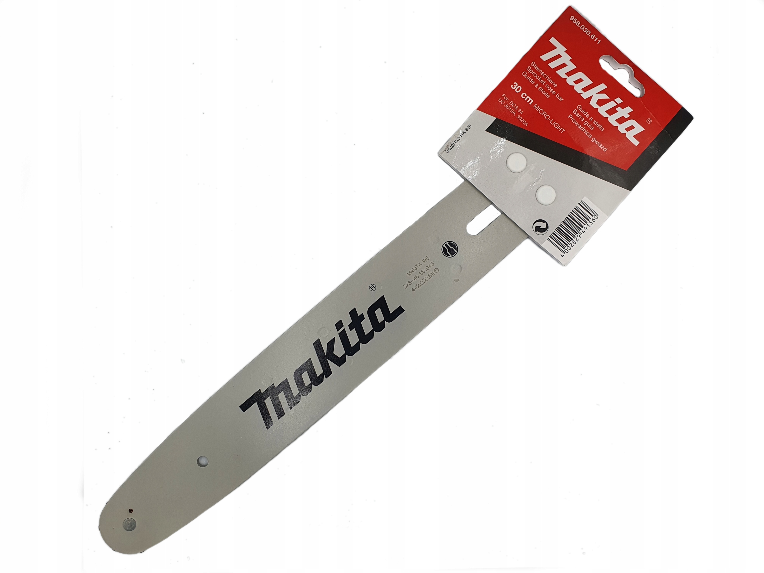 

Prowadnica Pilarki Makita 30cm 3/8 1.1mm 46 oczek