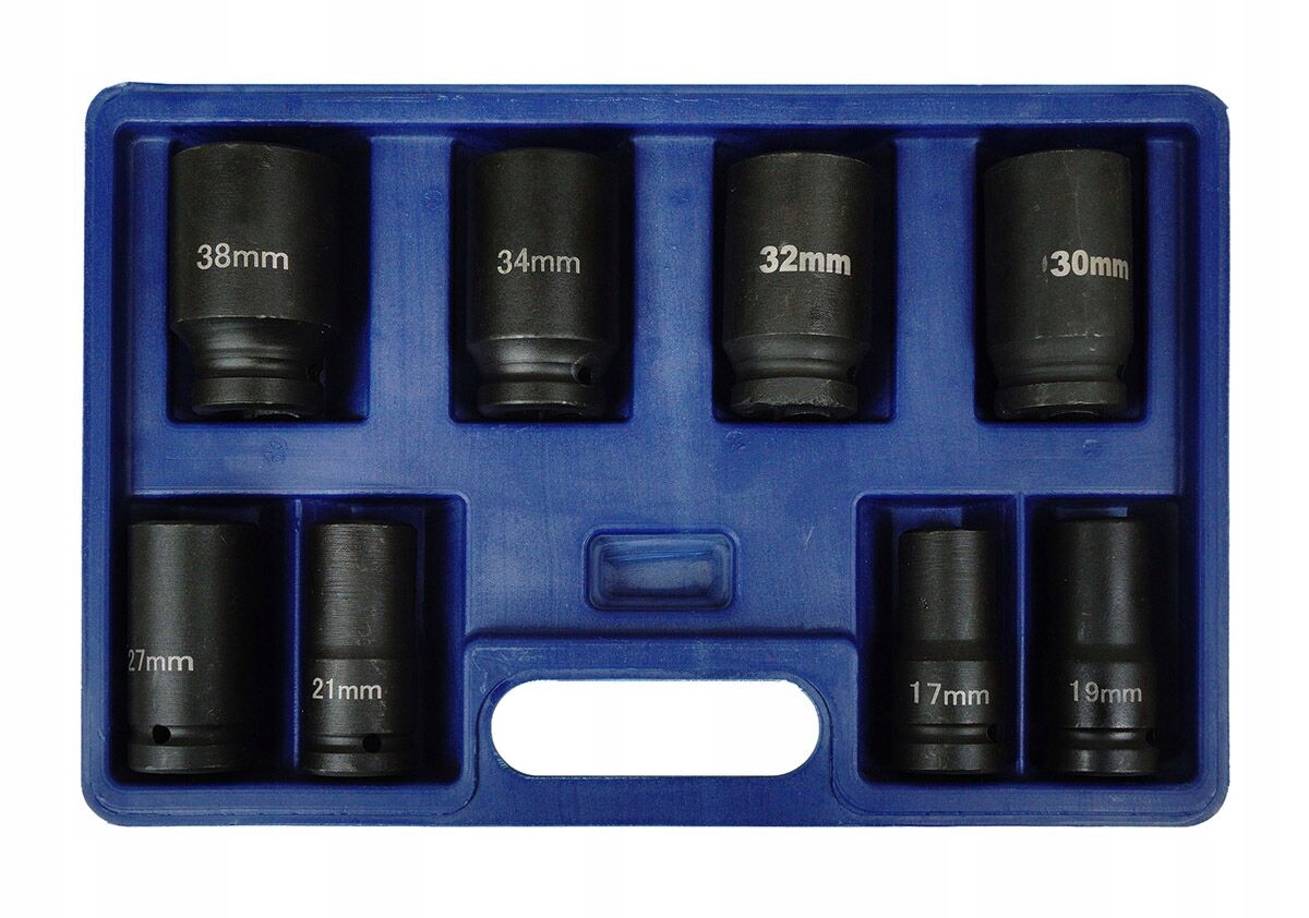 ТОРЦЕВЫЕ КЛЮЧИ УДАРНЫЕ КОЛПАЧКИ 8 EL. 3/4 17-32 мм