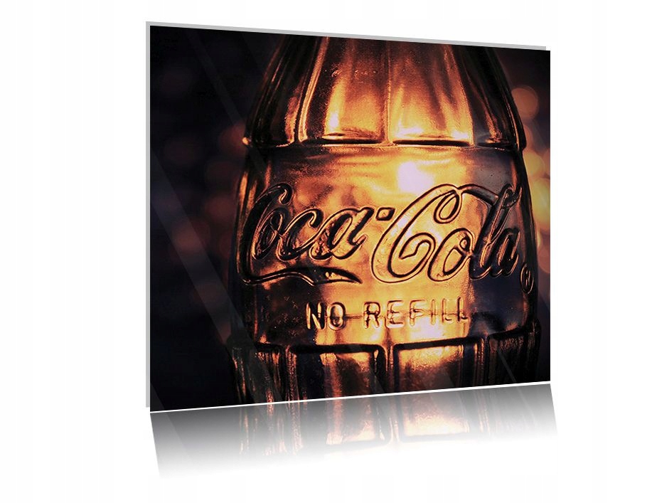 

Obraz szklany na szkle Coca Cola 04 30x30
