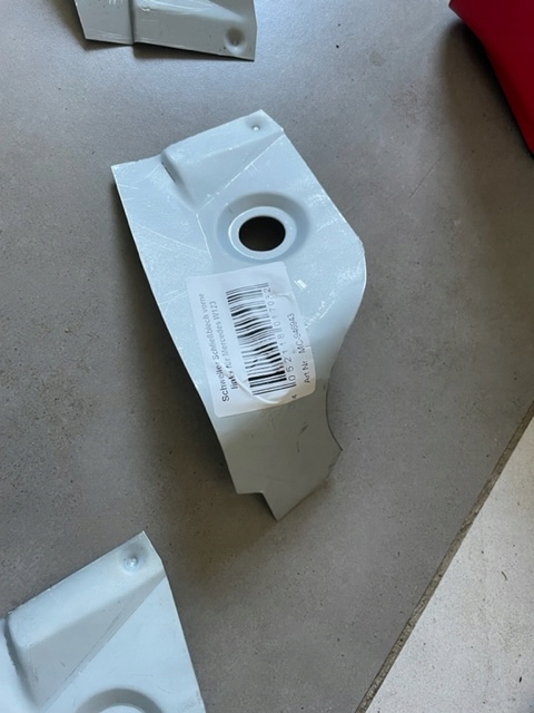 RePrW123 - Ремонтный лист порога Mercedes w123