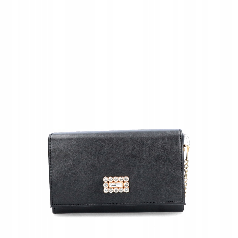 Návštěvní kabelka s ozdobou Tymoteo 120 Černá