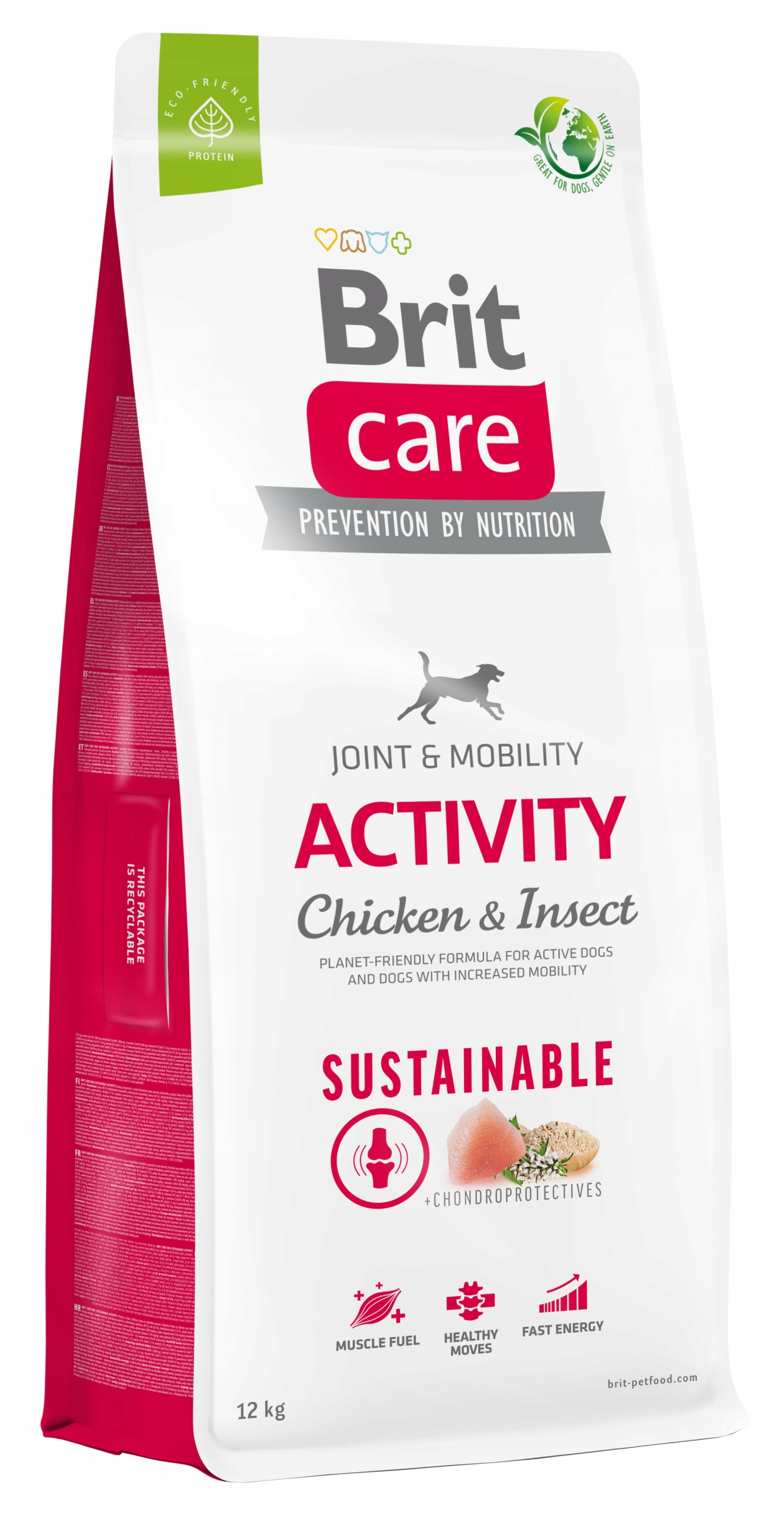 Brit Care Sustainable Activity Chicken Insect 12kg