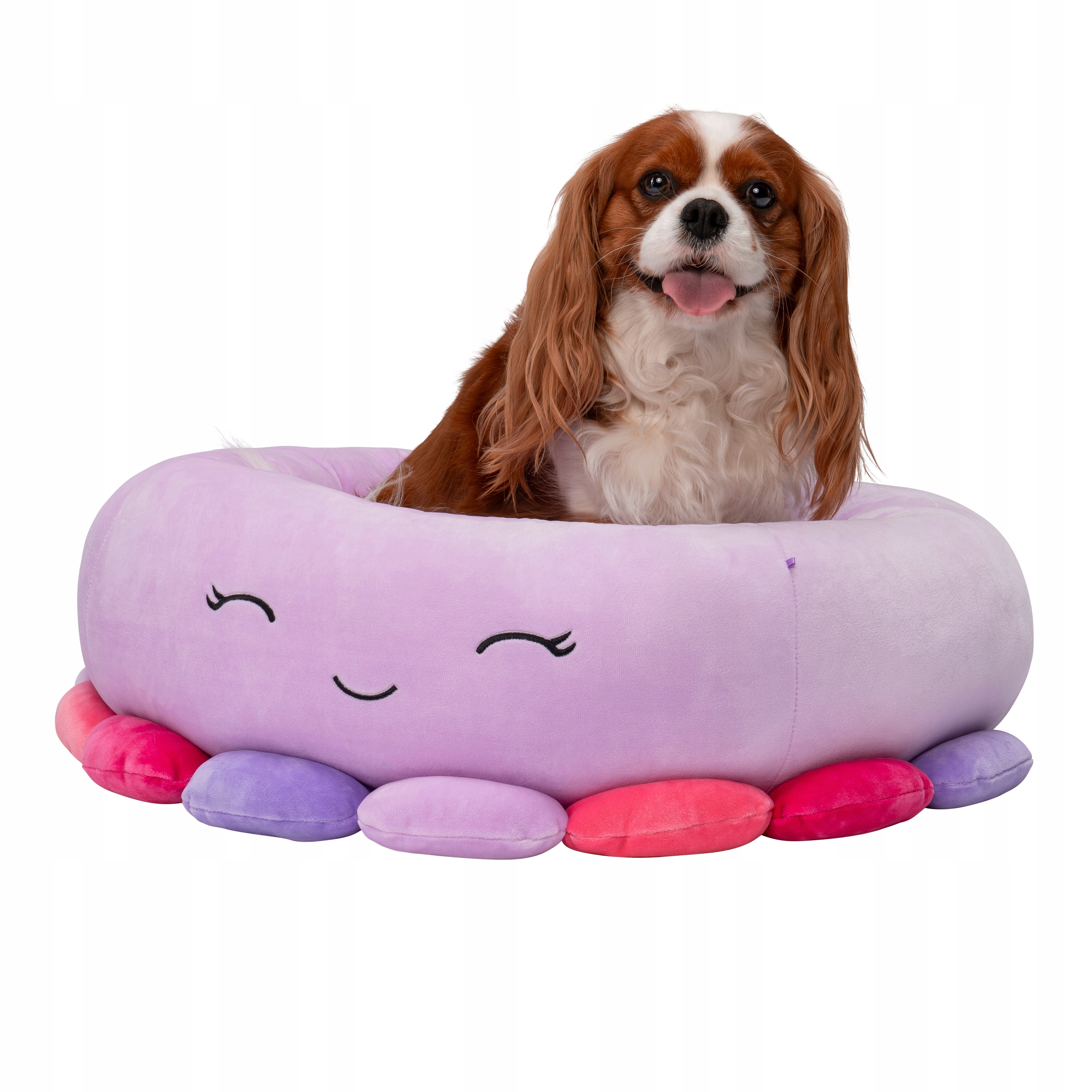 Squishmallows Miękkie Legowisko dla psa i kota Ośmiornica Beula 91 cm XL
