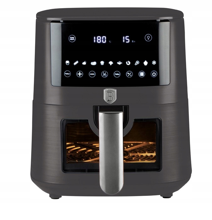 Berlingerhaus Horkovzdušná fritéza 8 l Antracit Collection BH-9609