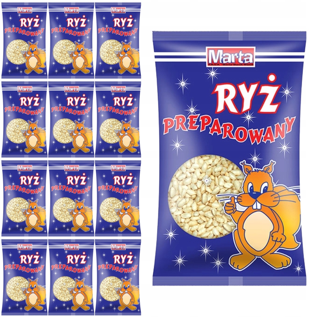 Marta Puffed Rice 90g x 12 kusů