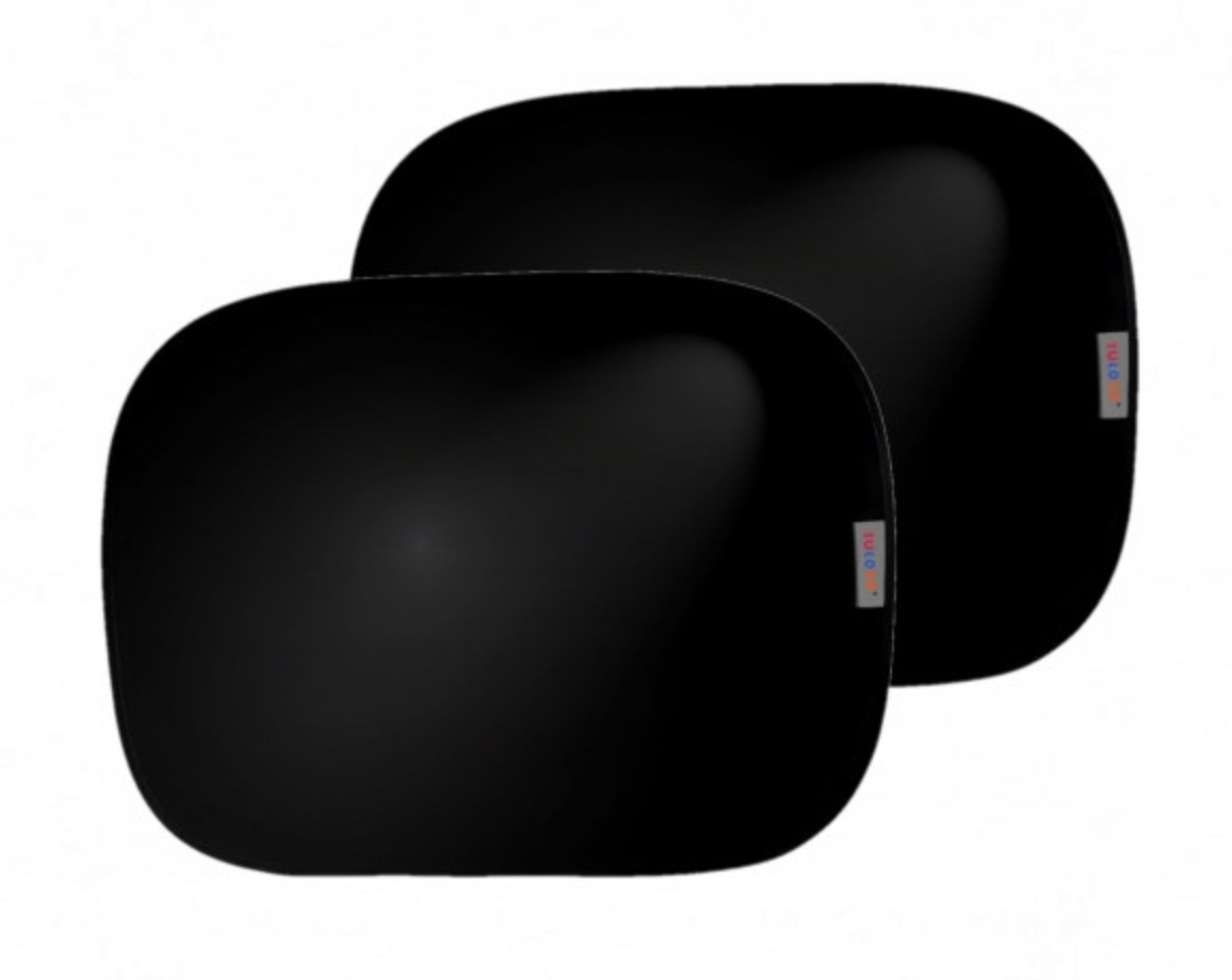 ZESTAW NA SZYBĘ OSŁONKI PRZECIWSŁONECZNE CZARNE 2