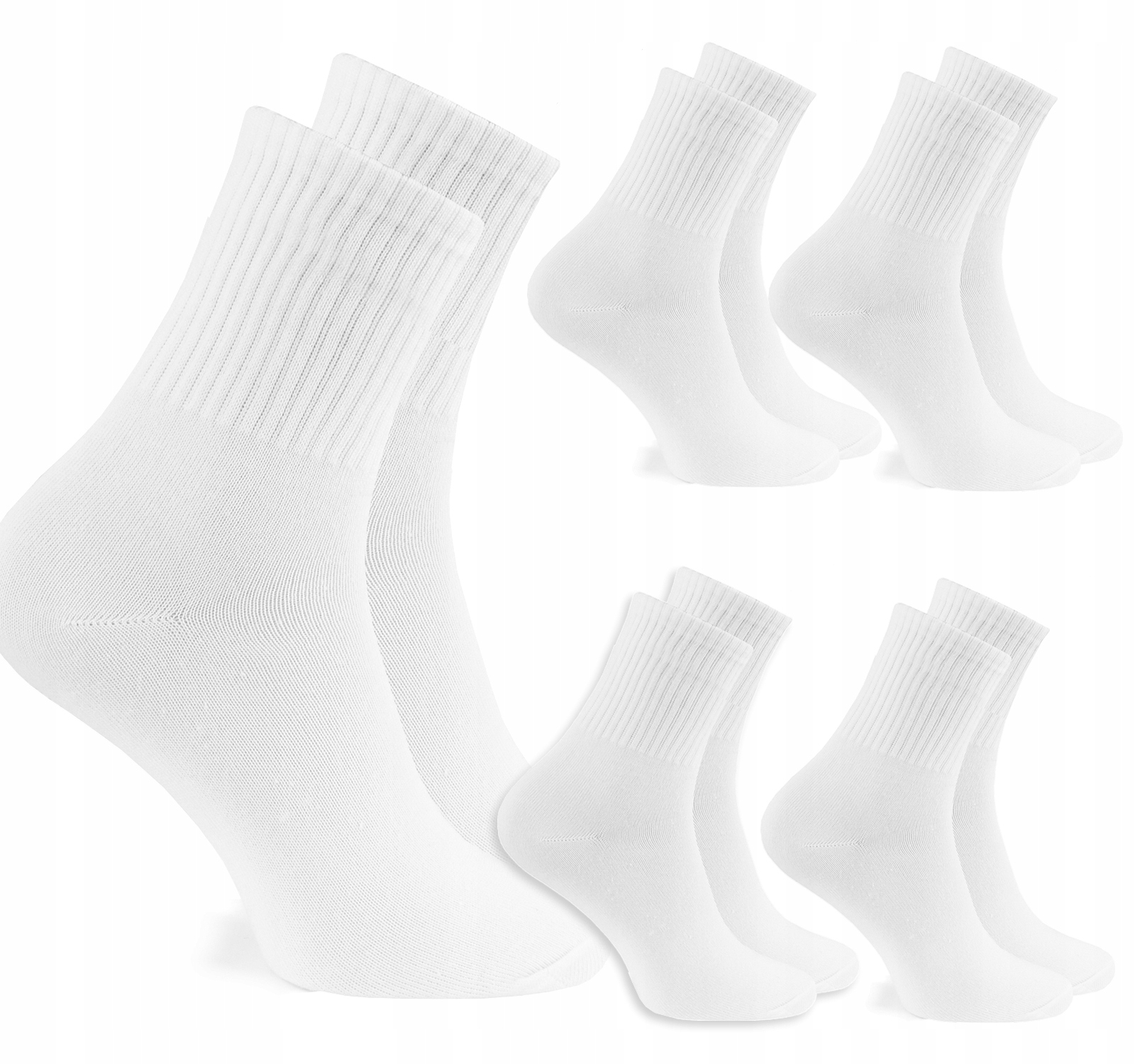

5x Skarpety Męskie Sportowe Treningowe 40-44 B